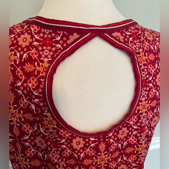 MAX STUDIO Printed Stretch Sleeveless Mini Dress - Picture 5 of 6